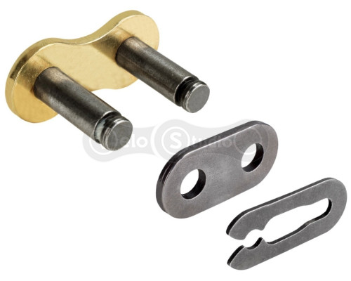 Замок ланцюга мотоцикла Regina Type 26/124RH2 Spring Link - 420 [Gold], 420 / No Seal