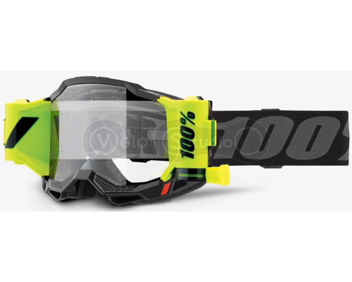 Детская маска 100% ACCURI 2 FORECAST Youth Goggle [Black], Roll-Off