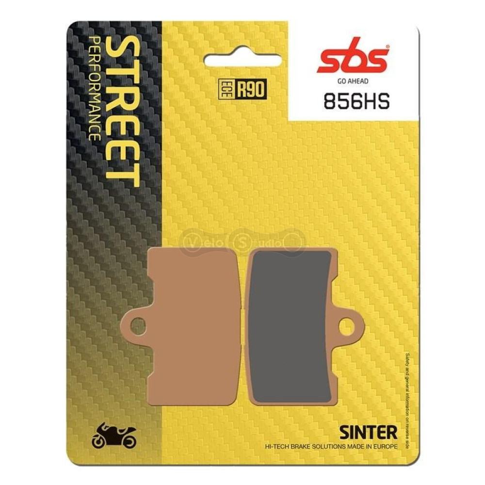 Тормозные колодки SBS 856HS Performance Front Brake Pads, Sinter