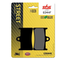 Колодки гальмівні SBS 634HF Standard Brake Pads, Ceramic