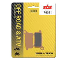Колодки гальмівні SBS 783SI Sport Brake Pads, Sinter/Carbon