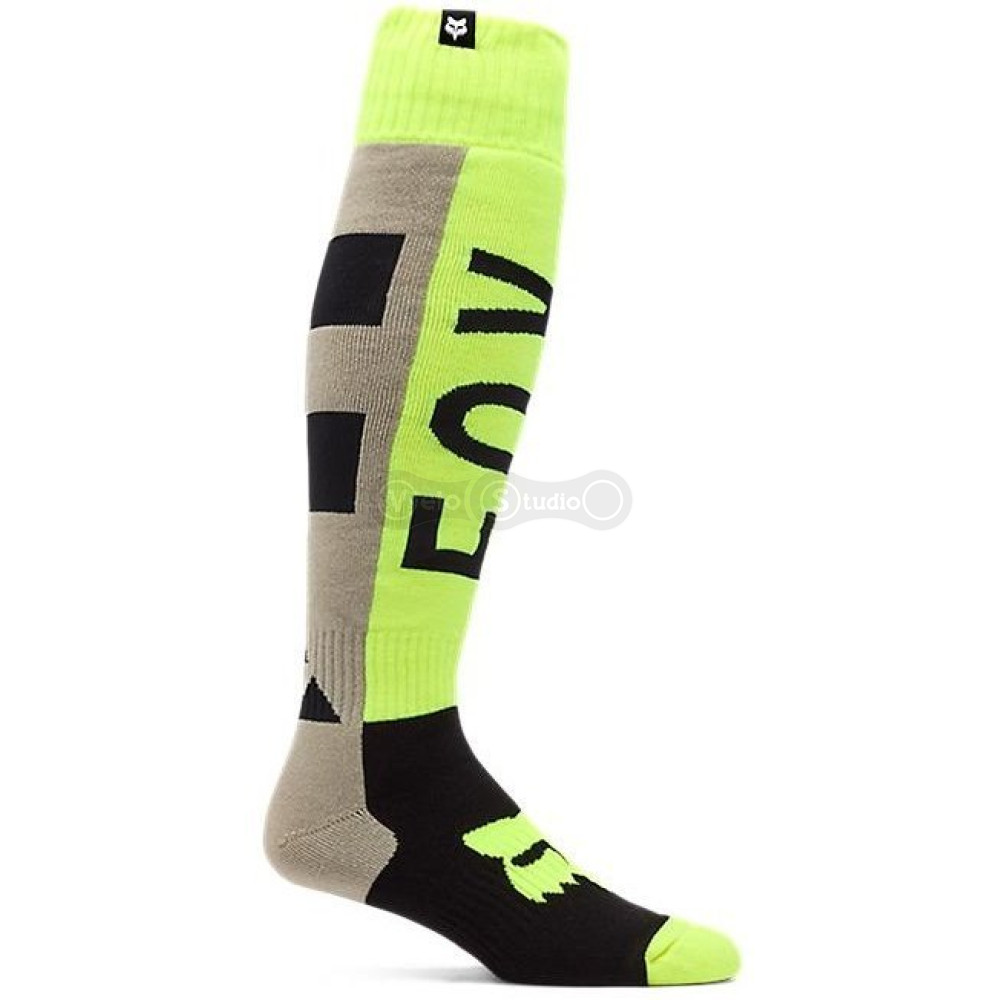 Носки FOX 180 Sock - COLLECT [Grey/Yellow], Large