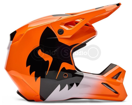 Шолом FOX V1 Mips Helmet - SHIELD [Flo Orange], M