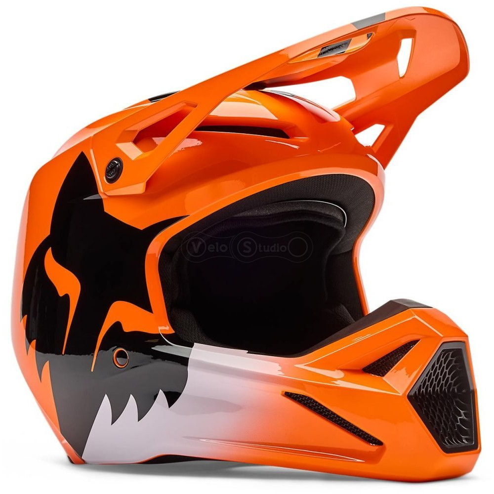 Шлем FOX V1 Mips Helmet - SHIELD [Flo Orange], XXL