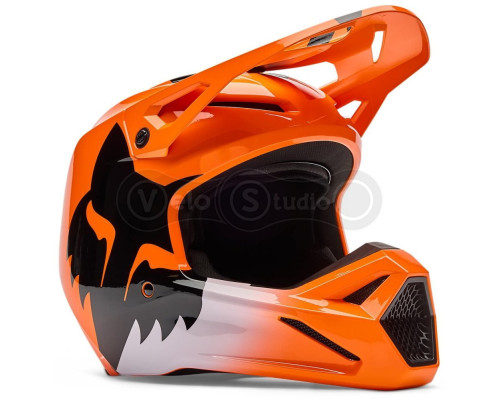 Шолом FOX V1 Mips Helmet - SHIELD [Flo Orange], M