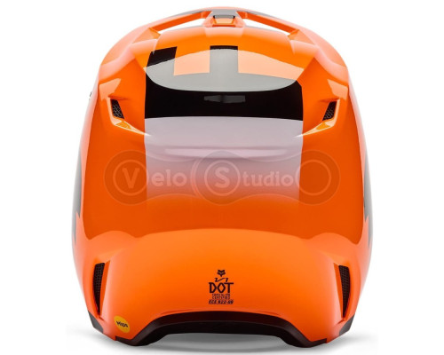 Шолом FOX V1 Mips Helmet - SHIELD [Flo Orange], M