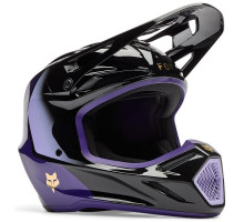 Мотошлем FOX V3 Mips Helmet - DRIP [Purple], M