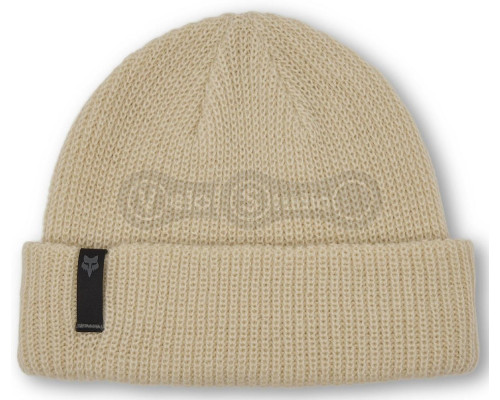 Зимняя шапка FOX Beanie - MACHINIST [Cream], One Size