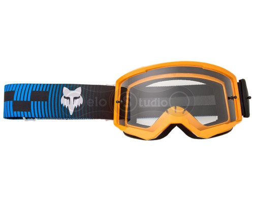 Маска FOX MAIN II Goggle - COLLECT [Blue], Clear Lens