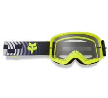 Маска FOX MAIN II Goggle - COLLECT [Grey], Clear Lens