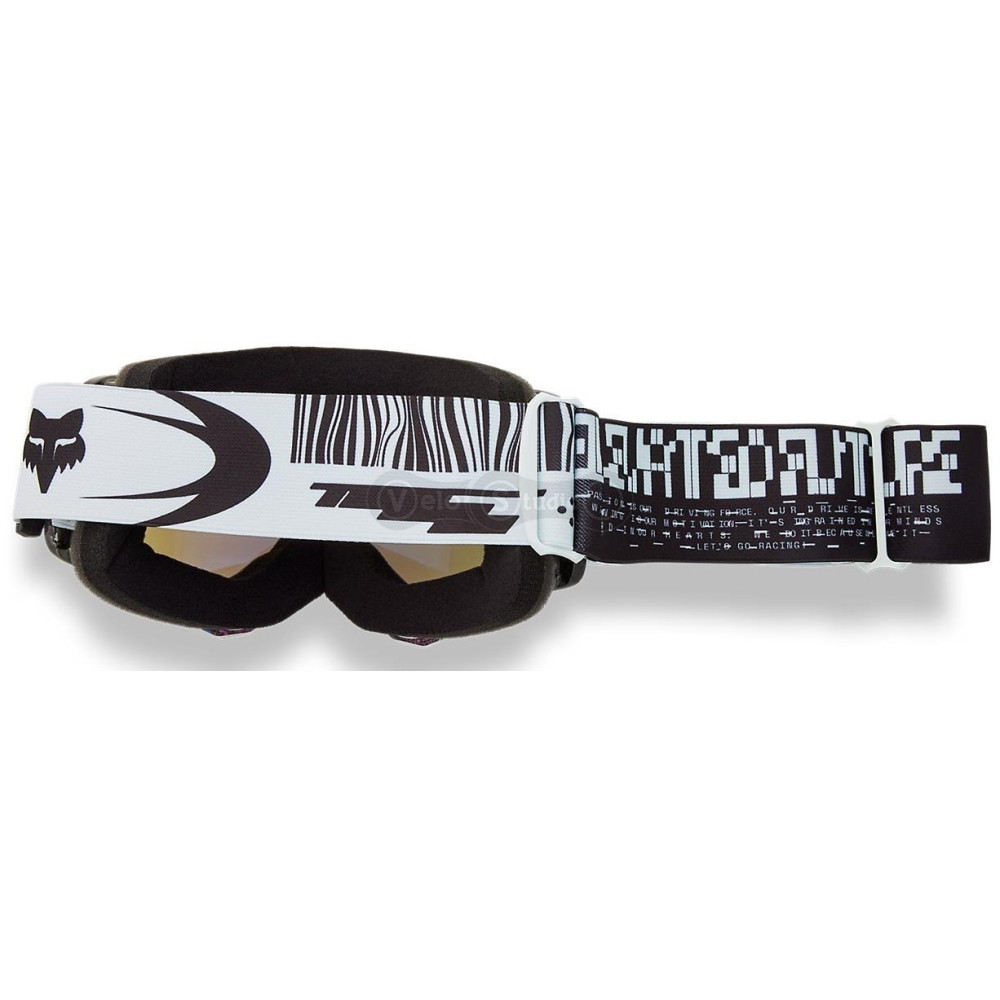 Маска FOX MAIN II SPARK Goggle - IMAGE COSMO [White], Mirror Blue Lens