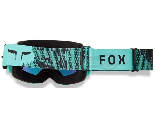 Маска FOX MAIN II SPARK Goggle - KAIROS [Turquoise], Mirror Green Lens