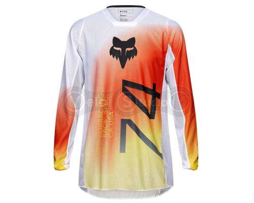 Джерсі FOX 180 AIR Jersey - HAZE [White], M