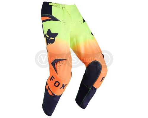 Детские штаны FOX 180 Youth Pant - SHIELD [Flo Yellow], Y 28