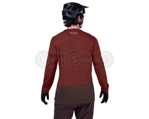Вело джерсі FOX RANGER LS Jersey - FOXHEAD [Rust], M