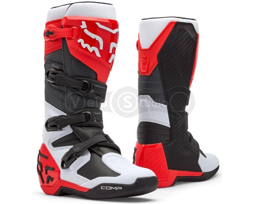 Мотоботы FOX COMP Boot [Fluo Red], US8