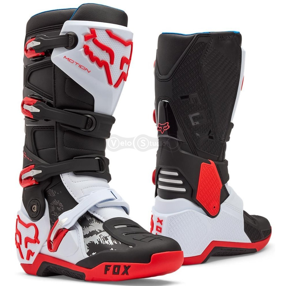 Мотоботи FOX MOTION Boot [Fluo Red], US9
