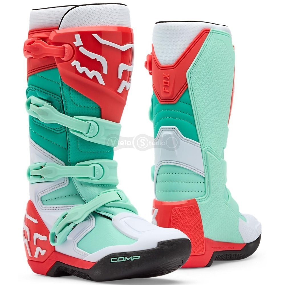Жіночі мотоботи FOX COMP Woman Boot [Aqua], US9