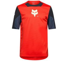 Вело джерси FOX DEFEND SS Jersey - ELEVATED [Flo Red], XXL