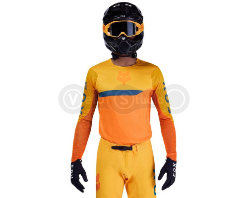 Джерсі FOX FLEXAIR Jersey - FRACTURE [Tangerine], M
