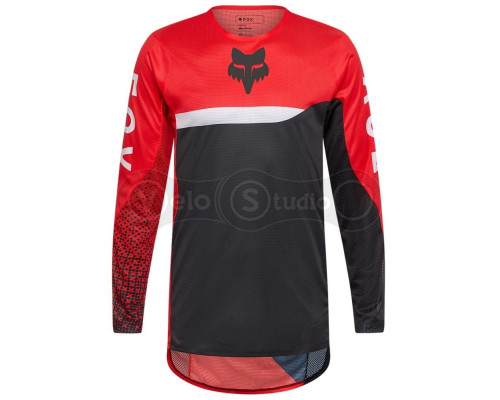 Джерси FOX FLEXAIR Jersey - FRACTURE [Flo Red], M