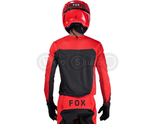 Джерси FOX FLEXAIR Jersey - FRACTURE [Flo Red], M