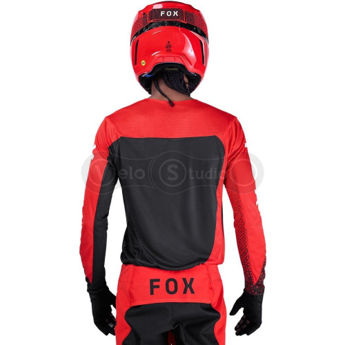 Джерсі FOX FLEXAIR Jersey - FRACTURE [Flo Red], M