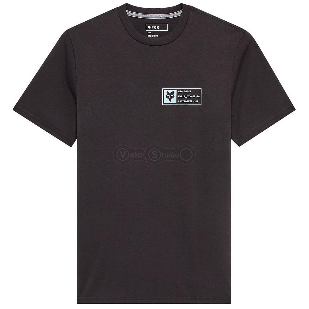 Футболка FOX TECH Short Sleeve Tee - VISION [Black], M