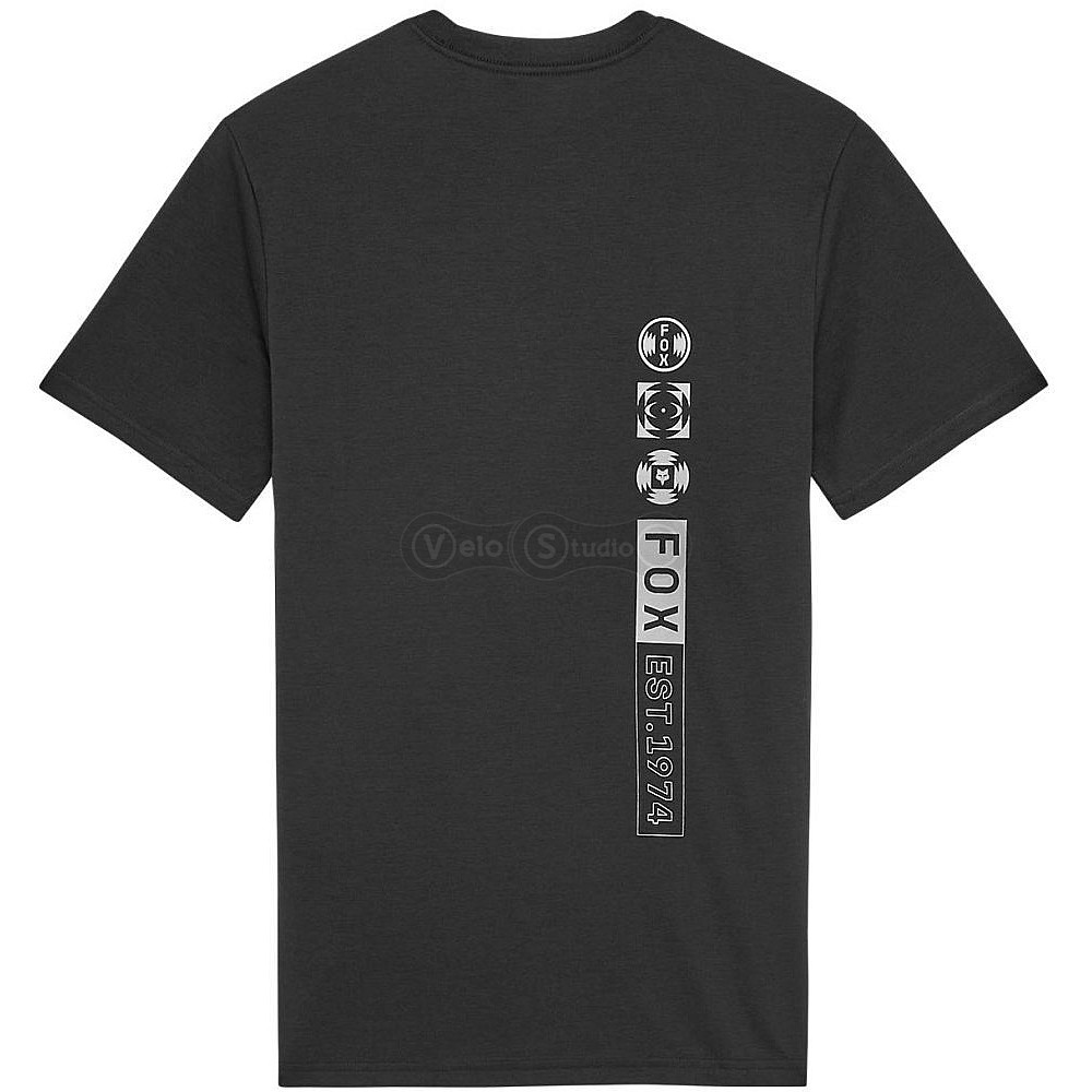Футболка FOX TECH Short Sleeve Tee - BLUR [Black], M