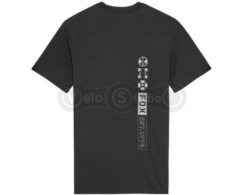 Футболка FOX TECH Short Sleeve Tee - BLUR [Black], L