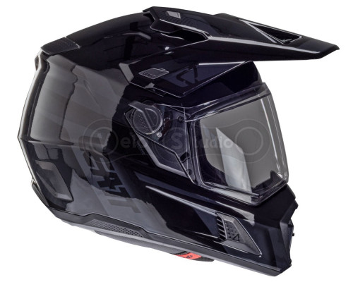 Мотошолом LEATT 8.5 Adventure Helmet + Velocity 4.5 [Stealth], M