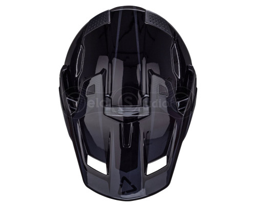 Мотошолом LEATT 8.5 Adventure Helmet + Velocity 4.5 [Stealth], M