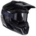 Мотошлем LEATT 9.5 Adventure Helmet + Velocity 4.5 Iriz [Carbon], XL