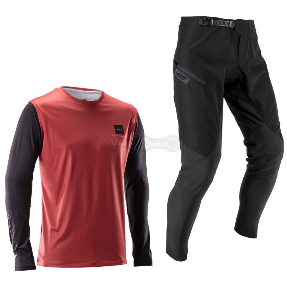 Комплект LEATT MTB 1.0 Ride Kit [Dusty Red], 32/M
