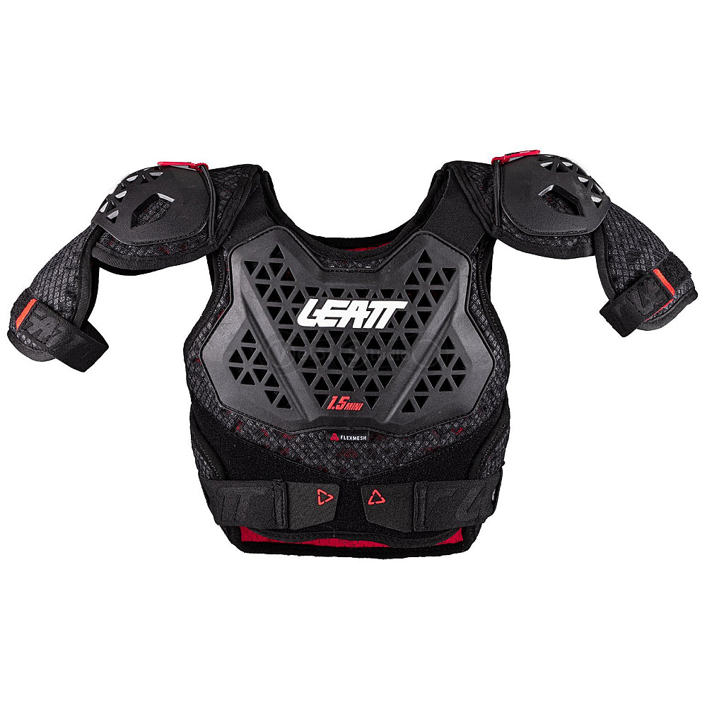 Детская защита тела LEATT 1.5 PRO MINI Kids Chest Protector [Black], XXS/XS (95-110 см)