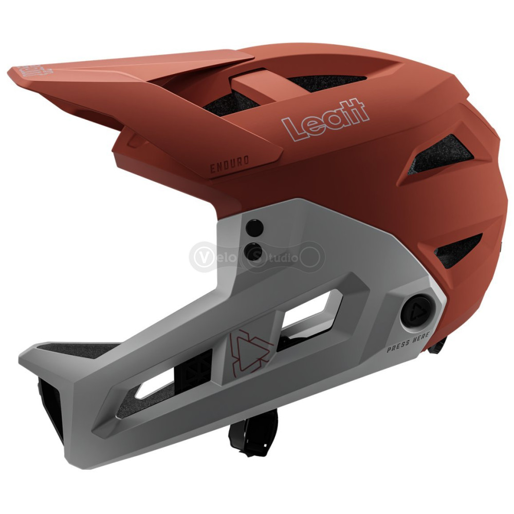 Вело шлем LEATT MTB 2.0 Enduro Helmet [Lava Red], L