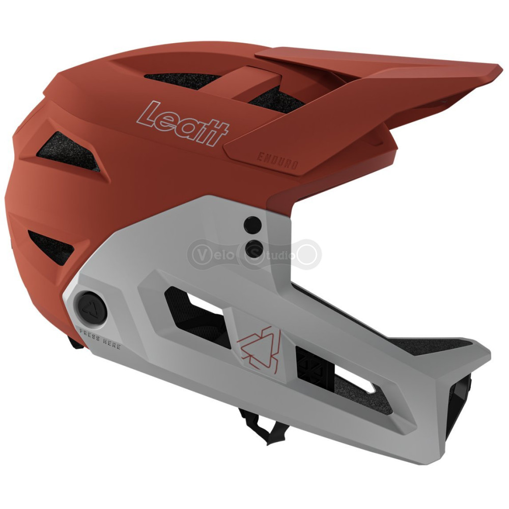 Вело шлем LEATT MTB 2.0 Enduro Helmet [Lava Red], L