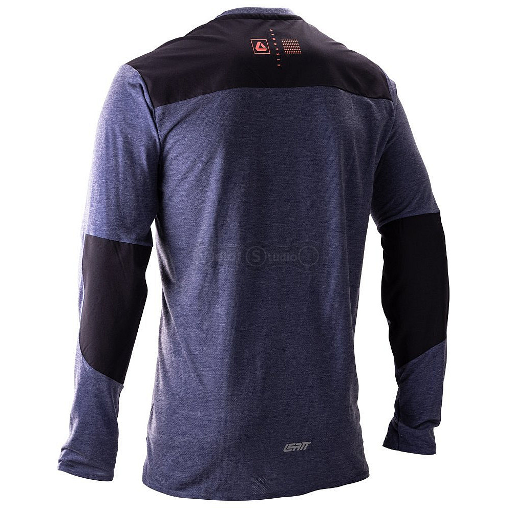 Вело джерси LEATT MTB 4.0 Trail LS Jersey [Galaxy Blue], M