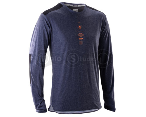 Вело джерсі LEATT MTB 4.0 Trail LS Jersey [Galaxy Blue], M