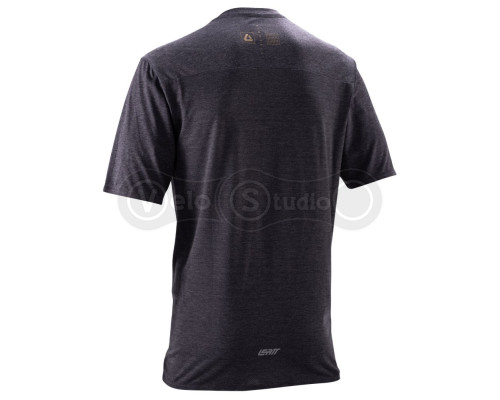 Вело джерси LEATT MTB 4.0 Trail SS Jersey [Ghost Black], M