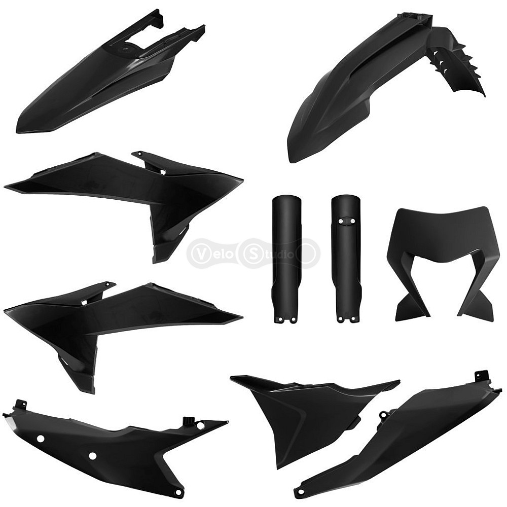 Пластик Polisport ENDURO kit - KTM (26-) [Black], KTM