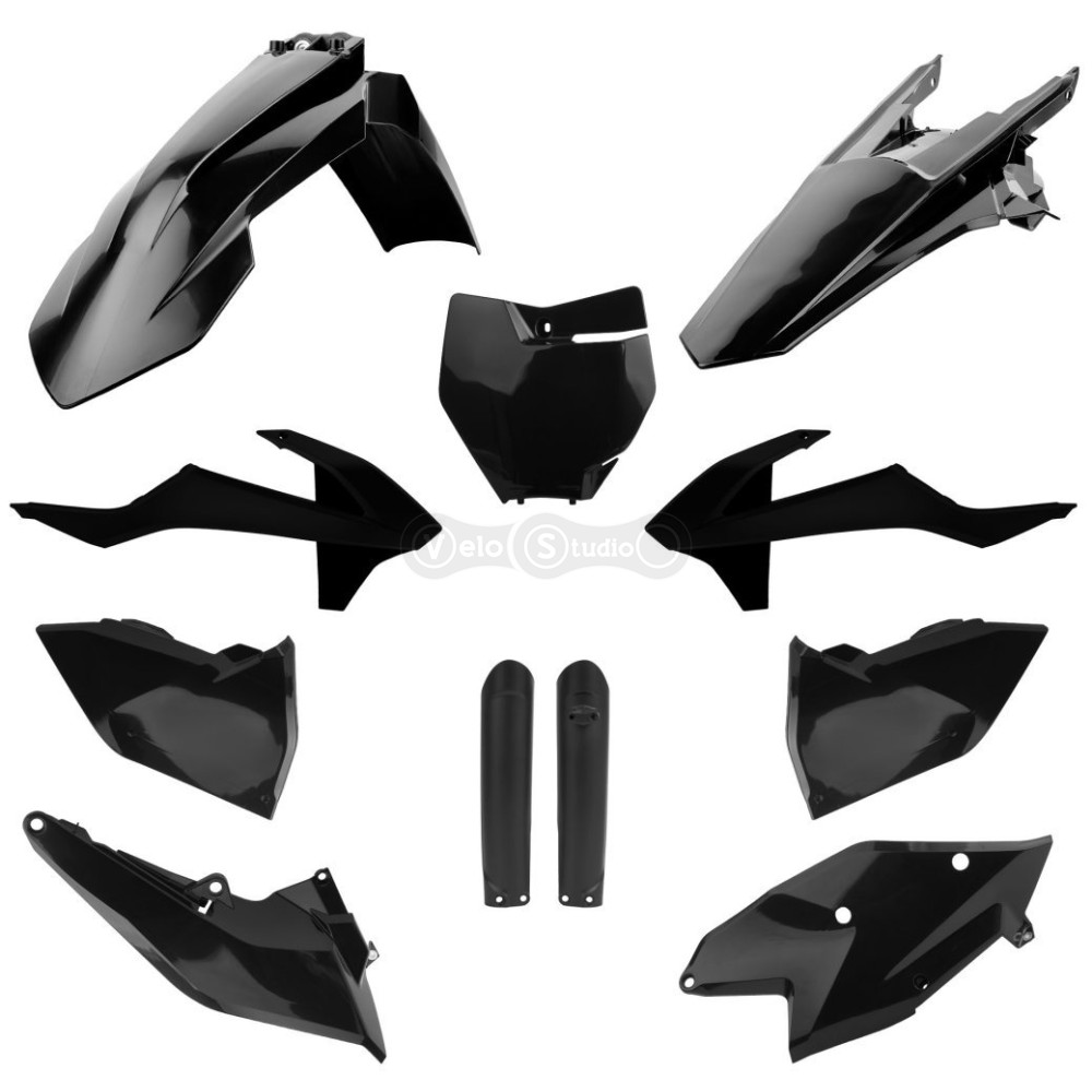 Пластик Polisport MX kit - KTM (16-) [Black], KTM