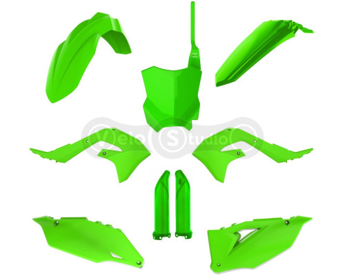 Пластик Polisport MX kit - Kawasaki (19-) [Green], Kawasaki
