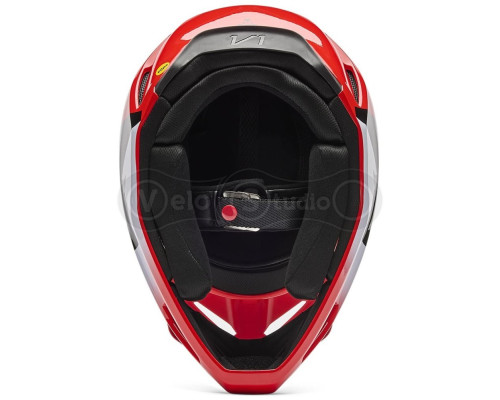 Мотошлем FOX V1 Mips Helmet - SHIELD [Flo Red], M