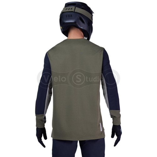 Вело джерсі FOX DEFEND LS Jersey [Olive Green], M