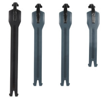 Застёжки к мотоботам LEATT 4.5/5/5.5 Boot Strap kit [Graphene], No Size