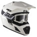 Мотошлем LEATT ADV 7.5 Adventure Helmet + Goggle [White], XL