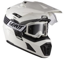 Мотошлем LEATT ADV 7.5 Adventure Helmet + Goggle [White], S