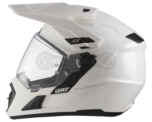 Мотошлем LEATT ADV 7.5 Adventure Helmet + Goggle [White], XL