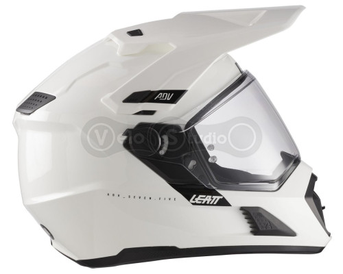 Мотошлем LEATT ADV 7.5 Adventure Helmet + Goggle [White], XL